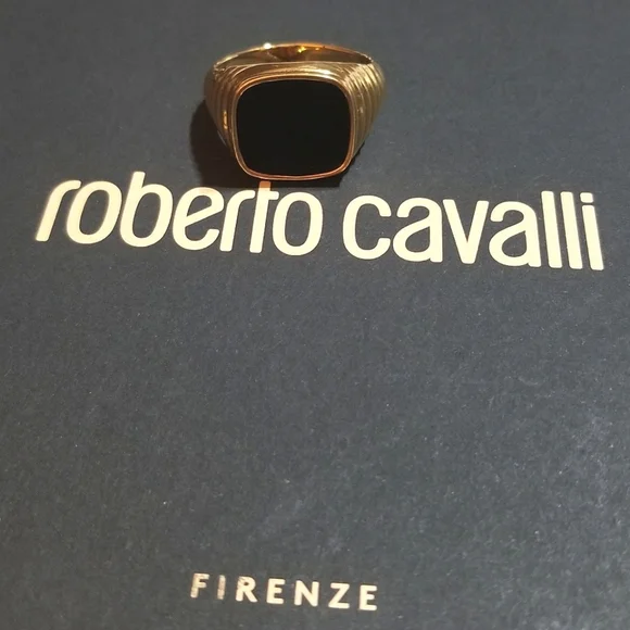 Roberto Cavalli Luxury Ring NWOT - Picture 6 of 7